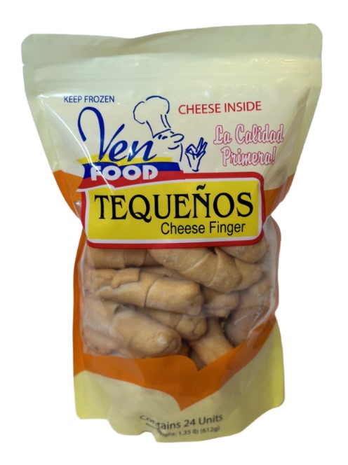 Teque&ntilde;os Venfood x Caja (10 Bolsas de 24 unidades c/u) - Cheese Sticks x Box (10 bags of 24 units e/a)